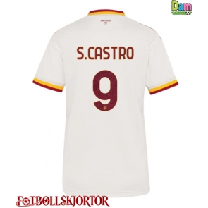 AS Roma Santiago Castro #9 Bortatröja Dam 2026-27 Kortärmad